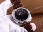 Wholesale Price Radiomir Panerai Replica Watch - SS Black Dial Brown Leather 45mm